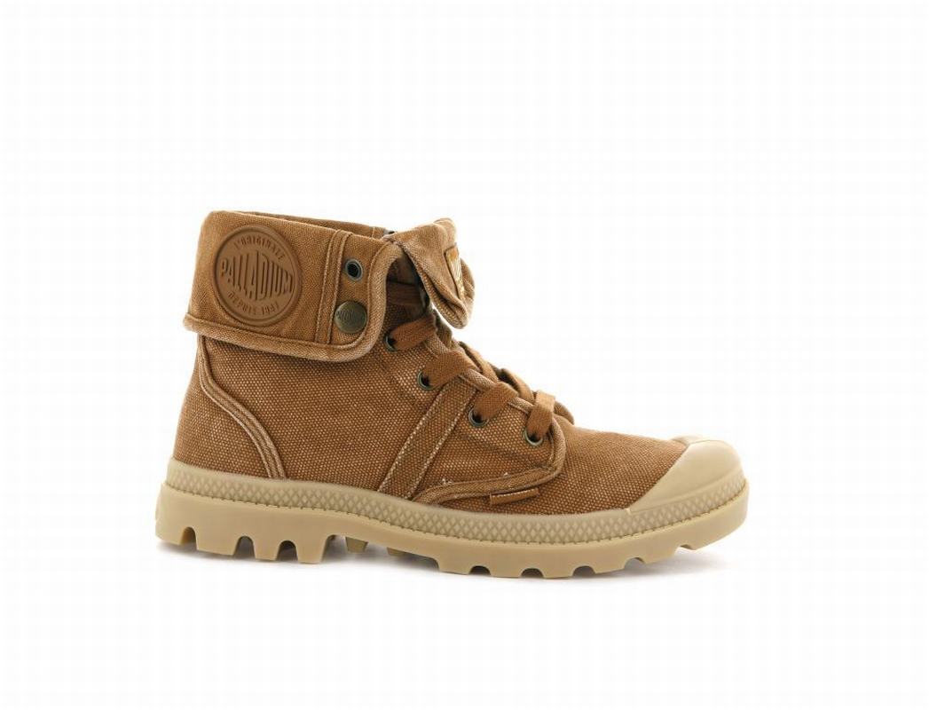 Botas Palladium Pallabrousse Baggy Mujer - Marrones ||AOQI-29703||